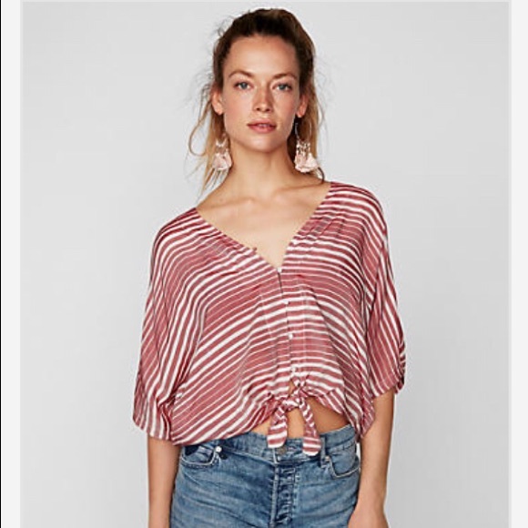express tie front top